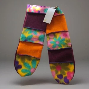 Women's Polar Fleece Sox Socks Slippers Small Fun Colorful Small New - Picture 1 of 10