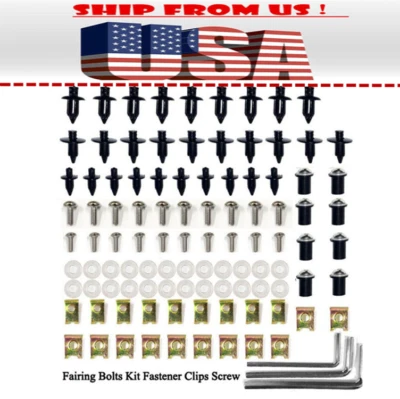 Fairing Bolt Kit body screws Clips For SUZUKI GSXR 600 GSXR600 750 2006-2007 US - Image 1 of 4