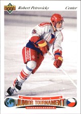 1991-92 Upper Deck Czech World Juniors #93 Robert Petrovicky