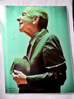 SIGNED PREVIOUSLY UNPUBLISHED PHOTO OF LEONARD COHEN IN CONCERT 10/10 - 11X14"