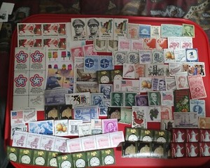 Face Value $11.21 Usa Uncanceled Stamps Off Paper