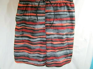 NIKE Mens Board Shorts Swim Trunks Mesh Lining Size Large Multi Color Beach - Picture 1 of 7