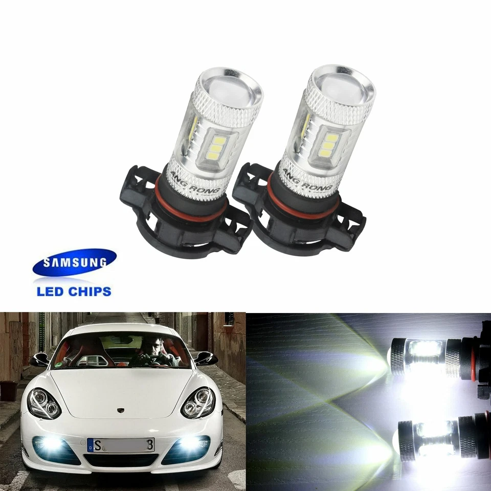 2X H16 5200 5202  Seitenlicht Tagfahrlicht Lampen DRL Audi A3 8P Cadillac - Bild 1 von 4