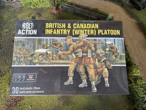 Bolt Action - British & Canadian Infantry (Winter) Platoon - Picture 1 of 2