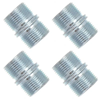  4 Pcs Piolini Per Mensole Reggimensola Carichi Pesanti Staffe Tubi - Immagine 1 di 4