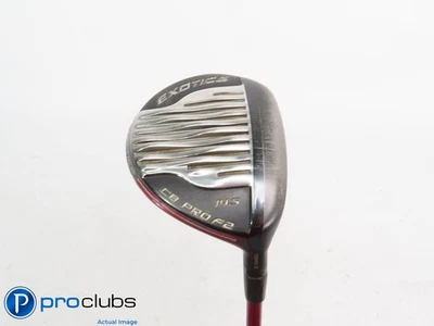 Tour Edge Exotics CB PRO F2 14.5* 3 Wood - Matrix Ozik Red Tie Stiff Flex 420549 - Image 1 of 4