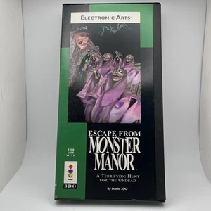 Escape From Monster Manor Panasonic 3DO Completo Gran Forma - Imagen 1 de 13
