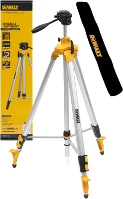 DeWalt Stativ Aluminium 1/4" Tripod von 0,75 bis 1,84 m + Tasche DE0881T-XJ - Bild 1 von 4