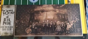 MY CHEMICAL ROMANCE THE BLACK PARADE PROMOTIONAL LP COVER DOUBLESIDED 29.5x11.75 - Picture 1 of 13