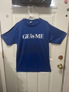 GE Is Me Vintage T-Shirt Gr. XL blau Sportswear - Bild 1 von 10