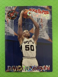 1995-96 Topps Stadium Club - David Robinson #124 Red Foil San Antonio Spurs - Picture 1 of 10