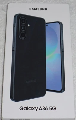 Samsung Galaxy A36 5G SM-A366U Xfinity 128GB Awesome Black Factory Sealed NEW - Image 1 of 3