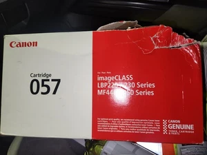 Cartucho de tóner Canon 057 negro rendimiento estándar para imageCLASS LBP220/MF440 NUEVO - Imagen 1 de 2