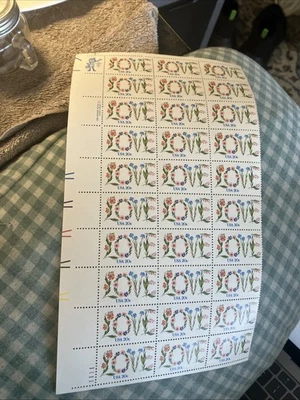 1982 Mint US Stamps 20c Love Sheet of 30 Scott 2072 - Image 1 of 2