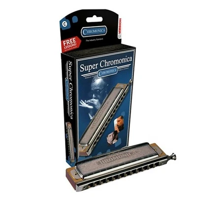 Hohner 270 Super Chromonica Chromatic Harmonica  Key of C - Image 1 of 2