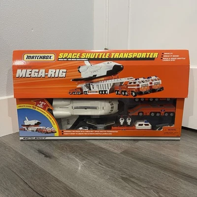 Vintage 1997 Matchbox Mega Rig Space Shuttle Transport NASA New&Sealed *READ* - Image 1 of 4