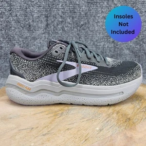 Brooks Ghost Max 2 Womens Size 9 Gray Athletic Running Shoes 1204201B005 - Picture 1 of 15