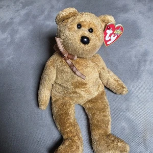 Curly The Bear 1996/1993 Ty Beanie Baby Rare, Retired, Mint Condition - Picture 1 of 3