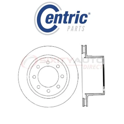 Centric C-TEK Disc Brake Rotor for 2006-2008 Dodge Ram 1500 3.7L 4.7L 5.7L cb - Изображение 1 из 4