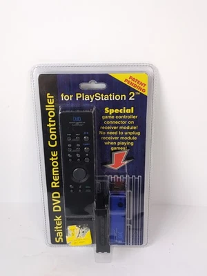 Saitek DVD Remote Controller For Sony PlayStation 2 Brand New/Sealed - Image 1 of 3