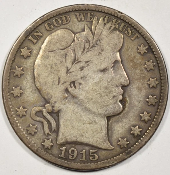 1915 Barber Half Dollars (1892-1915) for sale | eBay