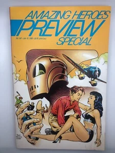 Juli 1988 Amazing Hereos Preview Special PB Issue #145 Comic News Fantagraphics - Bild 1 von 8
