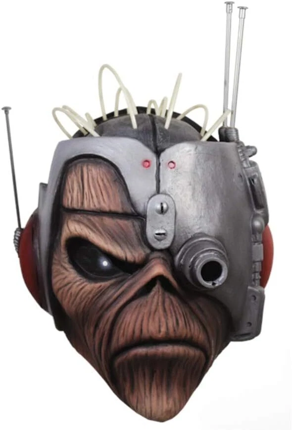 Somewhere in Time Mask Iron Maiden Fancy Dress Up Halloween Costume Accessory - Image 1 of 1