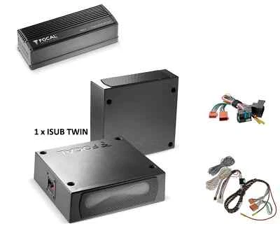 Doppio Subwoofer sottosedile + amplificatore per Mercedes Sprinter W906 Focal... - Immagine 1 di 4