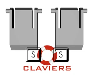 Ersatzfüße für Dell KB2521 Tastatur  - Bild 1 von 3