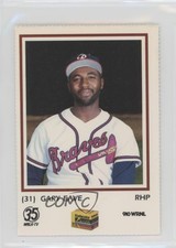 1989 Richmond Braves Team Issue Gary Eave #31