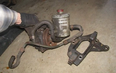 Bomba de dirección asistida HONDA CIVIC del sol polea depósito con soporte de montaje OEM Foto 1 de 4