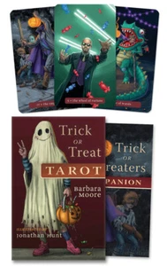 Trick or Treat Tarot Deck & Book Boxed Kit w/ 216 Page Guidebook - Sealed / New - Picture 1 of 1