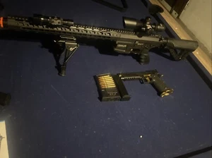 G&G (full Metal) AEG With Lancer Tactical Night Shade Gas Blow Back 1911 - Picture 1 of 8