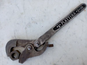 Llave de tubo de cabeza giratoria PLATTINA Nº3 rareza Alemania de colección difícil de encontrar - Imagen 1 de 14