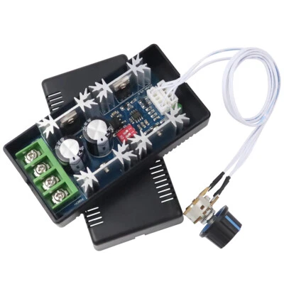 40A 10-50V DC Brush Motor Speed Regulator PWM HHO 1000W Controller 12V 24V 36V - Image 1 of 4