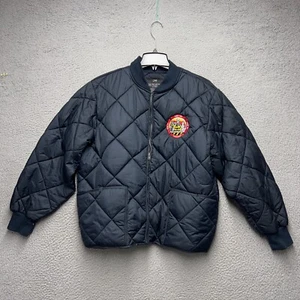 Chicago Border Patrol Jacket Mens Small Blue FD Eng 102 Trk 25 Amb 56 Outdoor - Picture 1 of 12