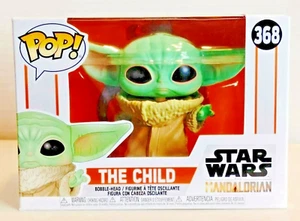 Star Wars The Mandalorian 368 The Child Baby Yoda Grogu Funko Pop - Picture 1 of 6