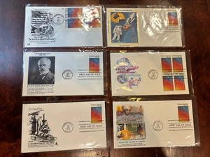 #2031 SCIENCE & INDUSTRY 6 Various Covers Jan 1983 FDCs Chicago ILLINOIS !! - Picture 1 of 1