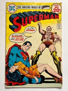 Superman #281 DC Comics 1974 sehr guter Zustand - Bild 1 von 2