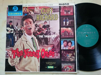 Cliff Richard/ The Ombres The Young Ones New Zealand Vert Columbia Mono LP - Photo 1/4