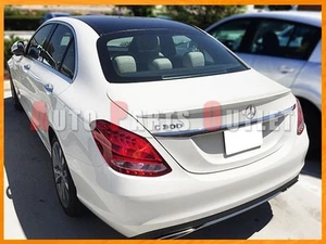 15-16 Mercedes Benz W205 C-CLASS Sedan AMG Style Look Trunk Spoiler - Painted - Picture 1 of 3