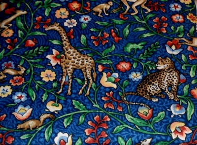Vera Bradley Animal Kingdom 1  yard x 55" Cotton Fabric 15 - Image 1 of 4