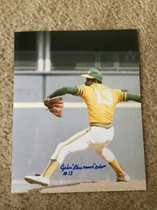 A's John Blue Moon Odom signed 8x10 W/COA - Picture 1 of 1