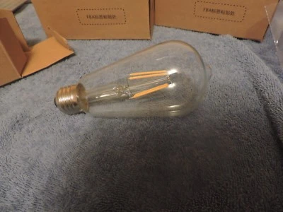 Set of 4 Haodude LED Lightbulbs (ST64, 4 w) - Image 1 of 3