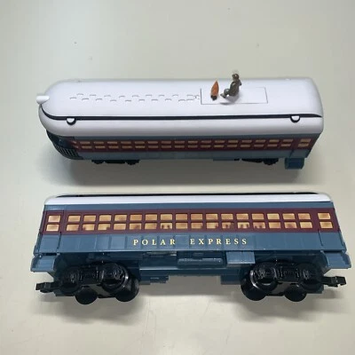 Lionel Polar Express G Replacement Train Passenger & Observation Cars 7-11022 - Image 1 of 4