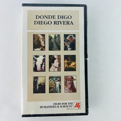 Donde digo Diego Rivera Documentary VHS Video Tape New SEALED Artist Painter - Image 1 of 2