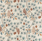 Sanderson Curtain Fabric 'OWLSWICK' 3.4 METRES (340cm) TEAL - Elysian Coll