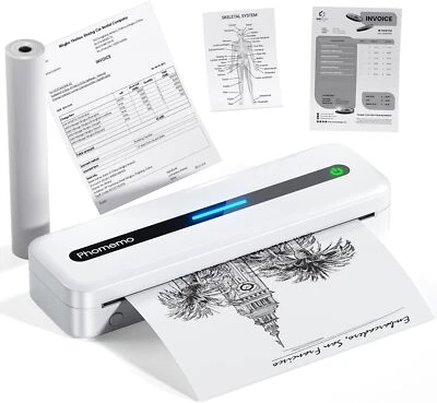 Phomemo M832 Tragbarer Thermodrucker A4 Mobiler BT Drucker für Hause Rechnungen - Bild 1 von 4