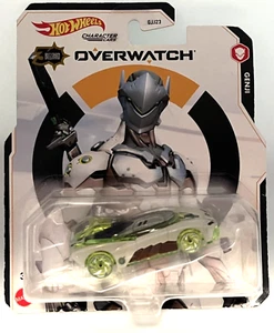 Hot Wheels White Green Blizzard Overwatch Character Genji GJJ23 GYB72-4B10 - Picture 1 of 5