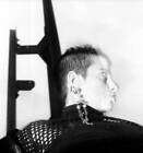American novelist Kathy Acker poses for a Semiotext book cover ph - Old Photo 2